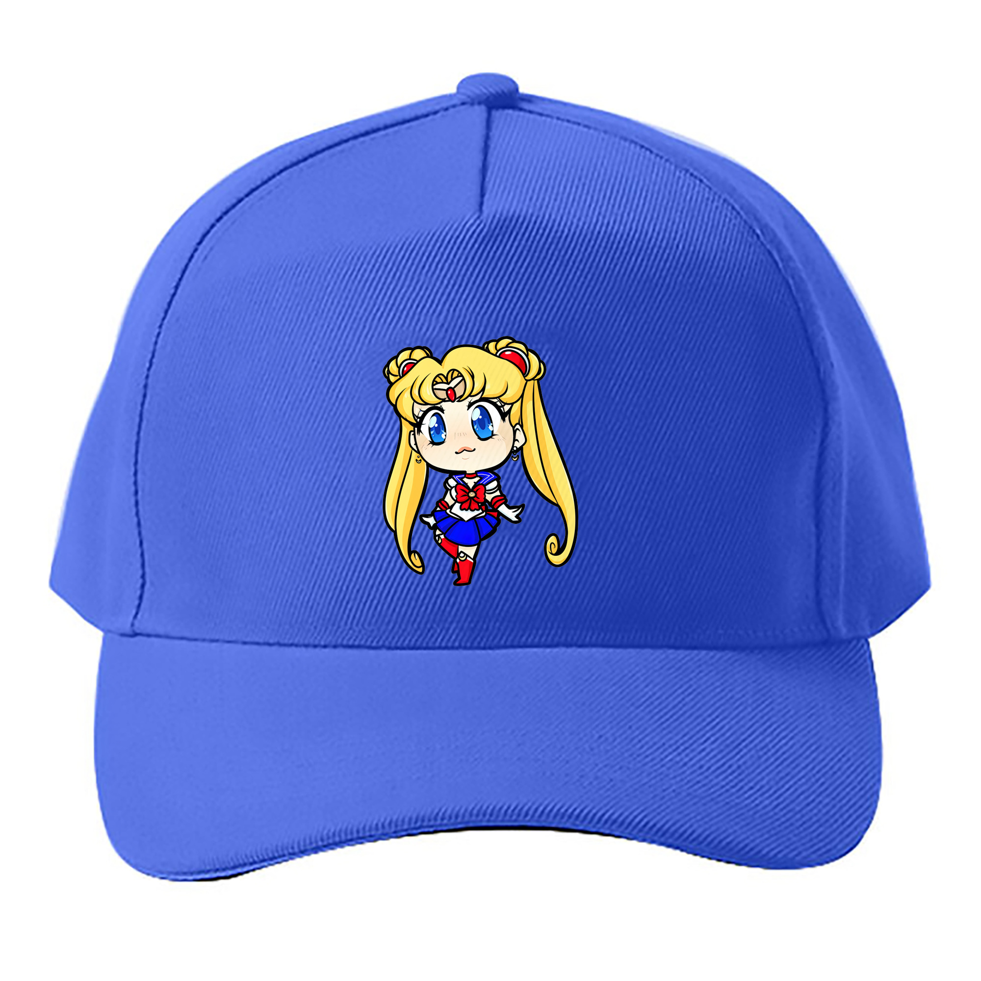 （画像用） 美少女戦士セーラームーン 月野 うさぎ つきの うさぎ Sailor Moon Tsukino Usagi ベースボールキャップ 綿100％ 男女兼用 帽子 スポーツ